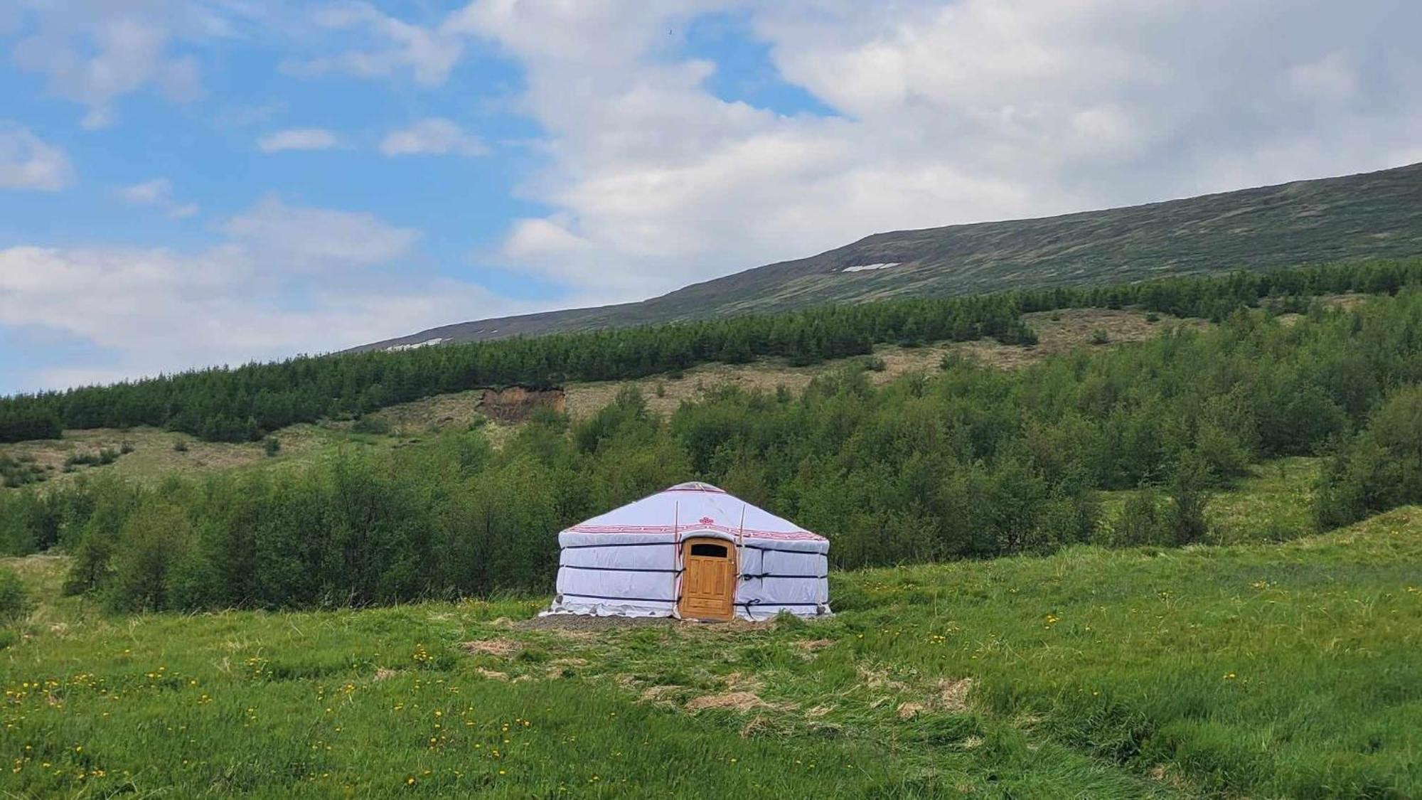 Iceland Yurt Akureyri Esterno foto